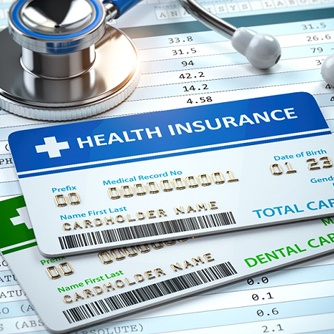 health and dental insurance cards